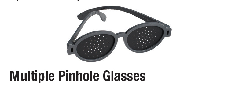 Multiple Pinhole Glasses