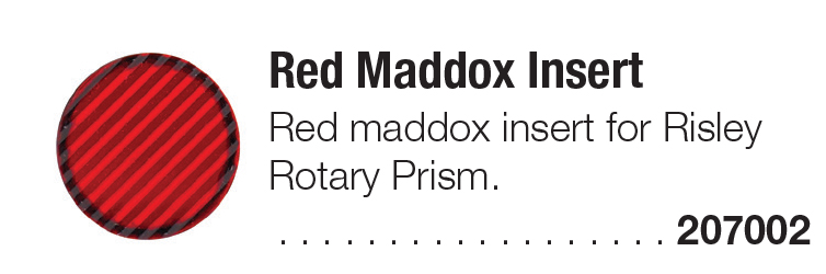 Red Maddox Insert