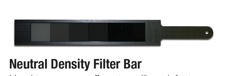 Neutral Density Filter Bar