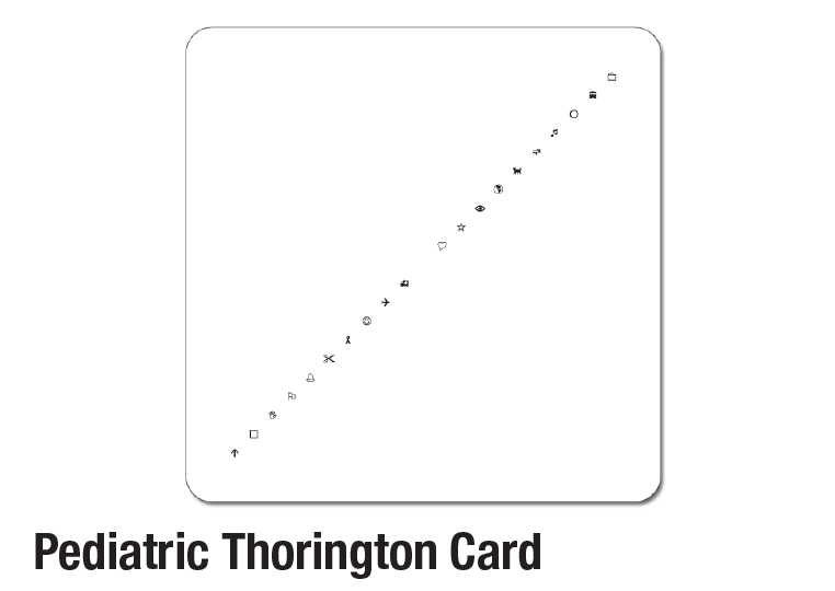 Pediatric Thorington Card