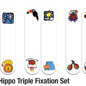 Blue Hippo Triple Fixation Set