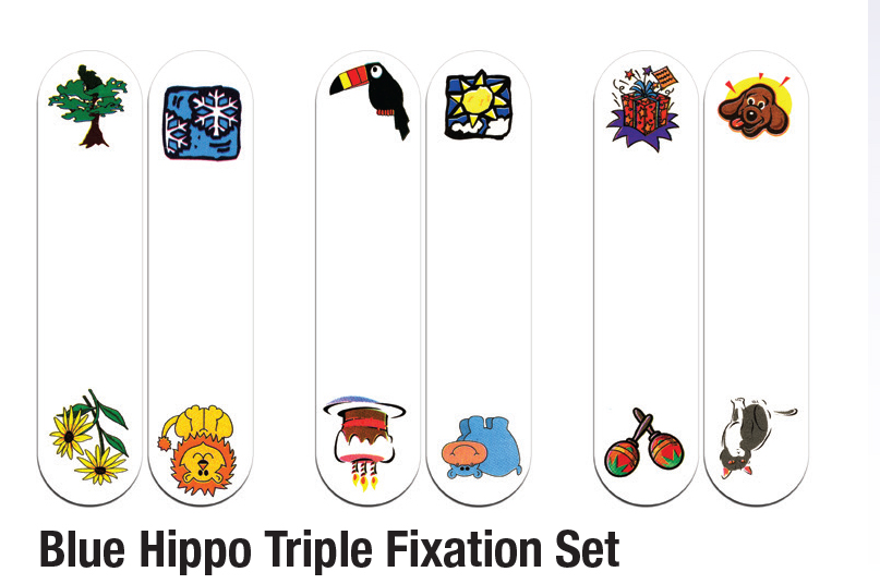 Blue Hippo Triple Fixation Set