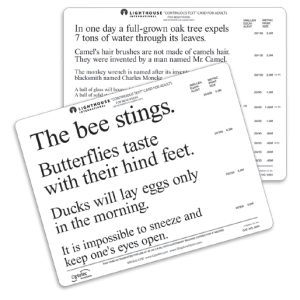"Bee" Continuous Text Card