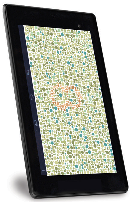 ColorCheck Handheld Color Vision Screening Tablet