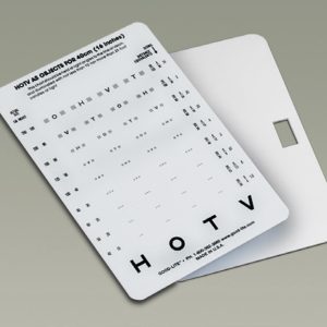 Crowded HOTV Near Vision Card