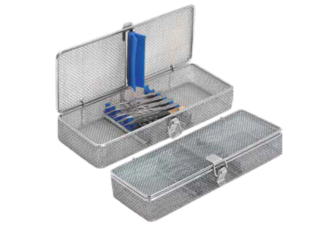Fine Mesh Cassettes With Silicon Fittings For Micro Instruments
