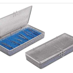 Fine Mesh Trays for Micro Instruments with Silicon Mat