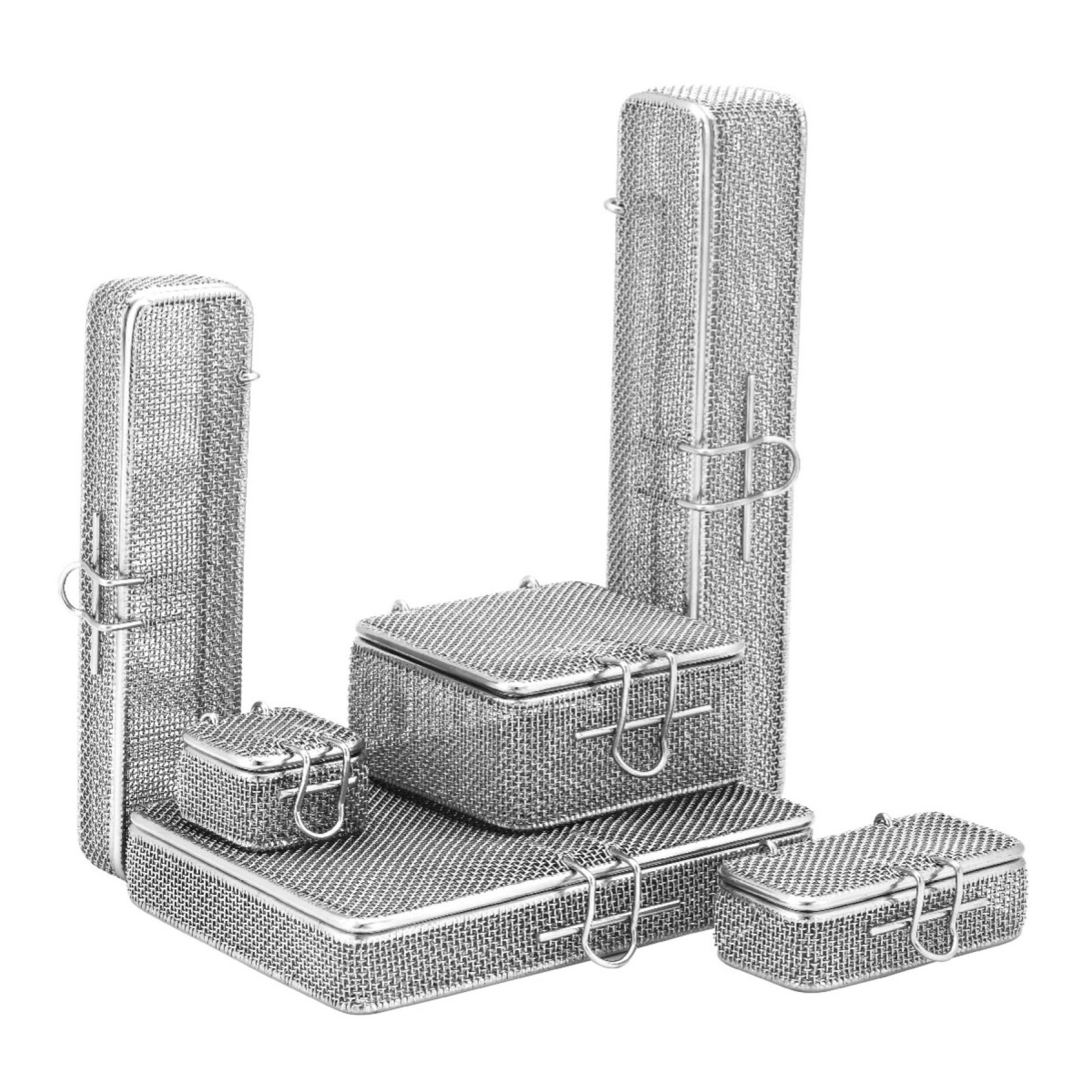 Micro Fine Mesh Baskets with Lid