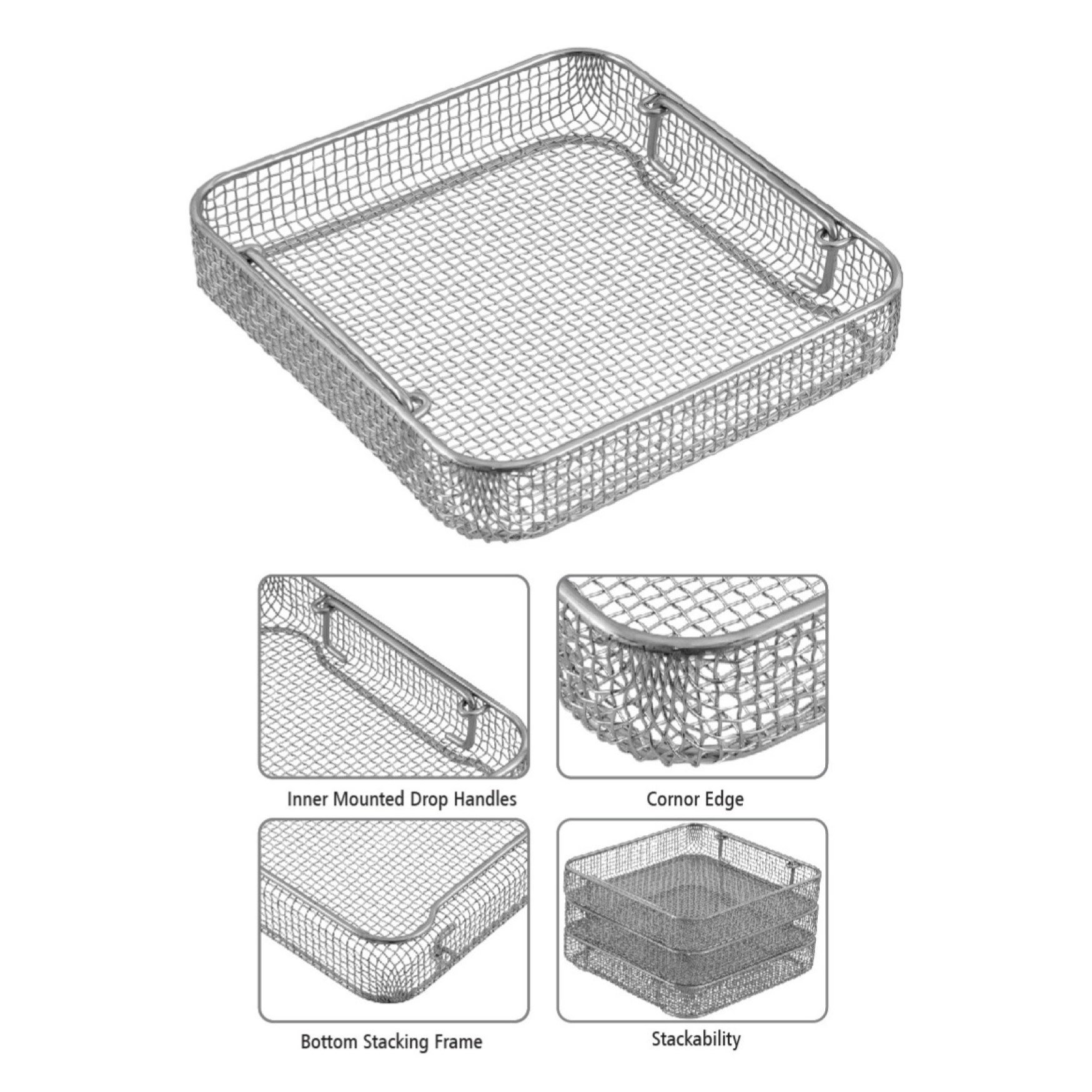Standard Wire Mesh Baskets