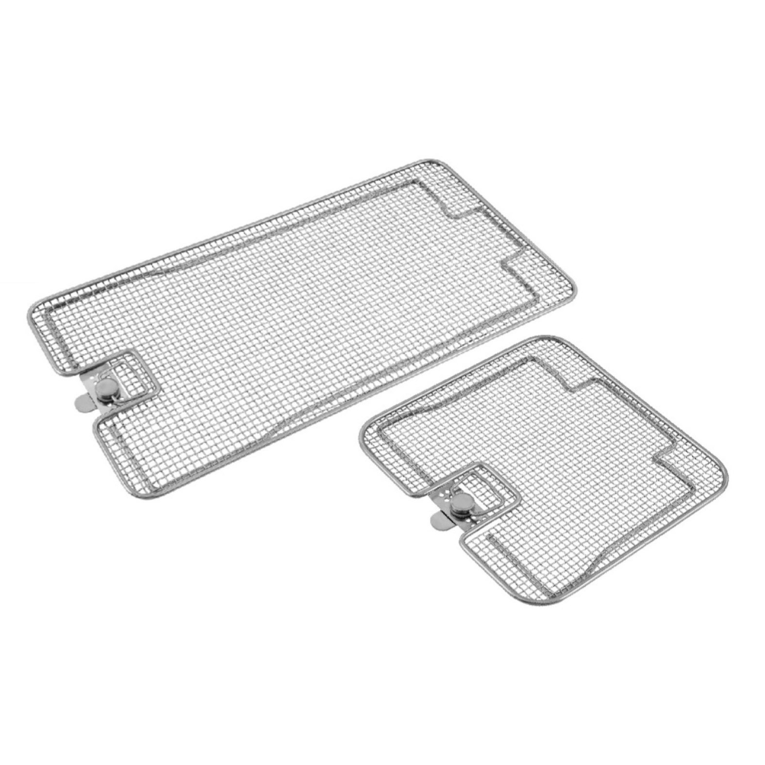 Lid for Crimped Wire Mesh Baskets (Double Frame)