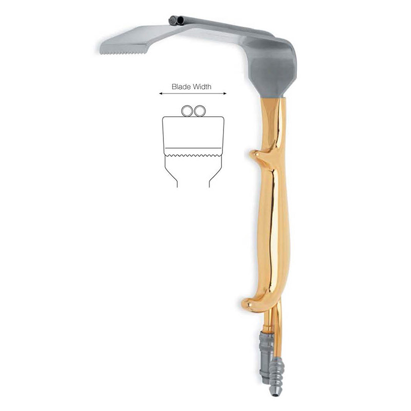 Tebbetts Fibre Optic Breast Retractor
