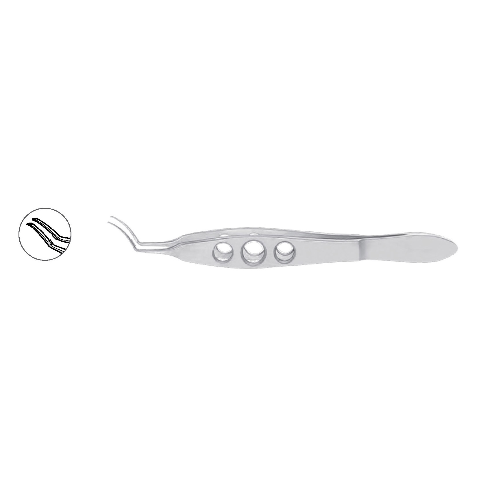 Daud Jee Curved Capsulorhexis Forceps
