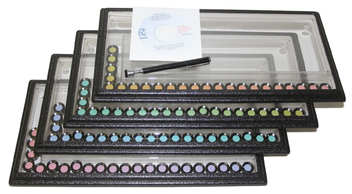 Farnsworth Magnetic 100 Hue Color Test