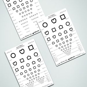 A LEA SYMBOLS Set or Chart (10 feet/3 meters)