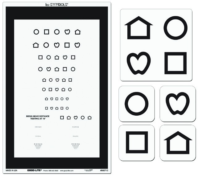 LEA SYMBOLS Combination Distance and Near Test Set