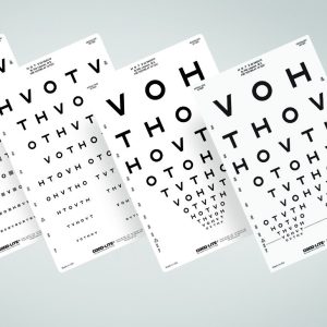 HOTV Test Set or Chart (10 feet/3 meters)