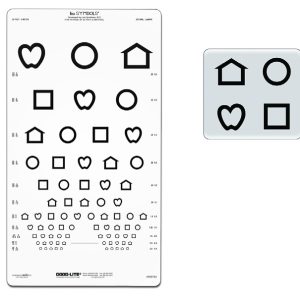 LEA SYMBOLS Set or Chart (20 feet/6 meters)