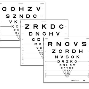 "2000" Series ETDRS Translucent Distance Charts (10 feet/3 meters)