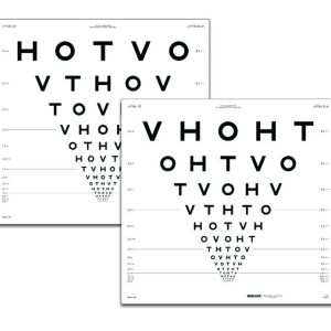 HOTV ETDRS Translucent Distance Chart (13 feet/4 meters)