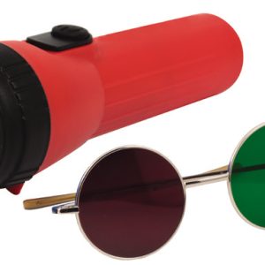 C Worth 4-Dot Flashlight with Anaglyph Glasses.
