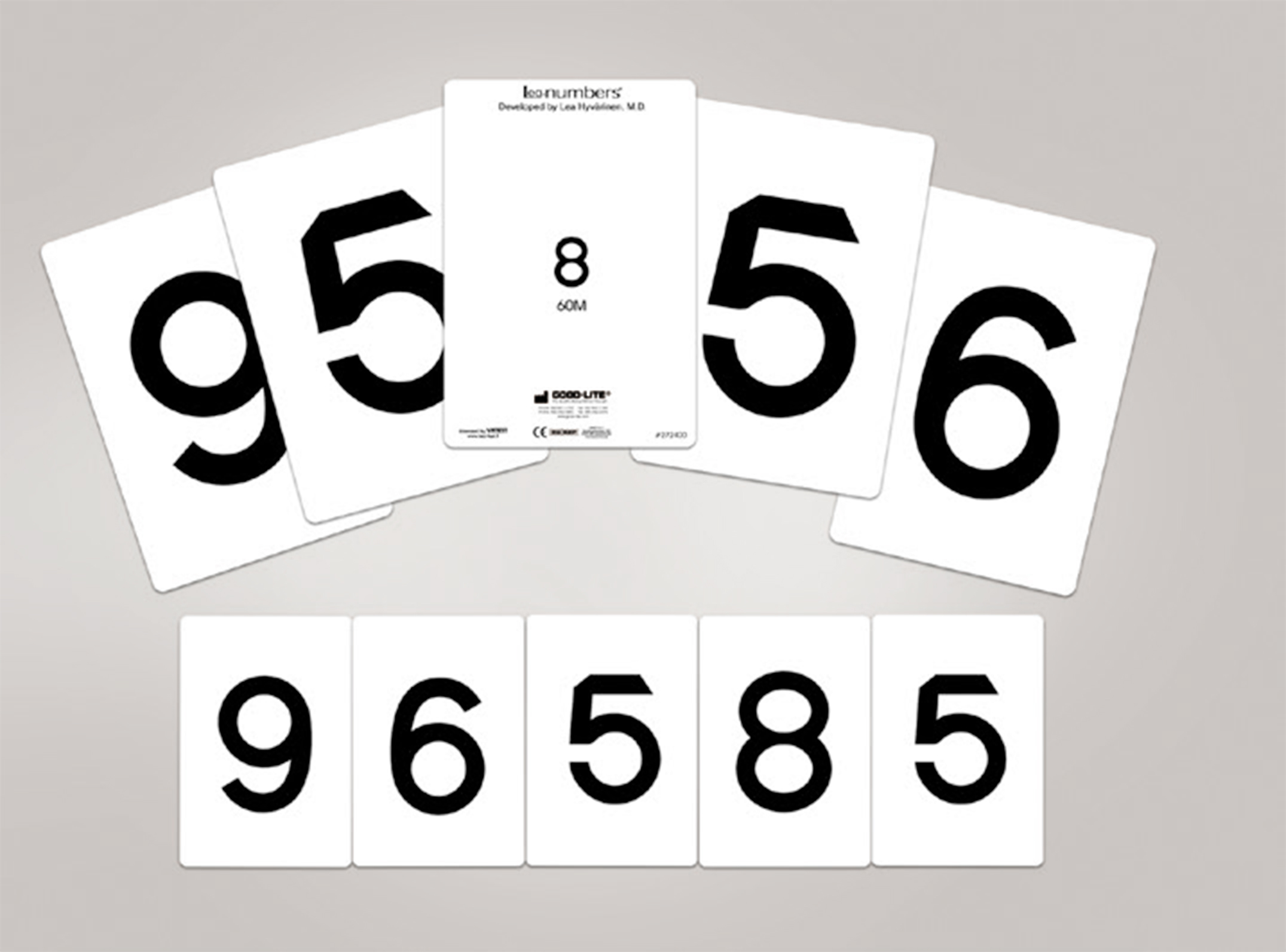 LEA NUMBERS Cards, 40M and 60M