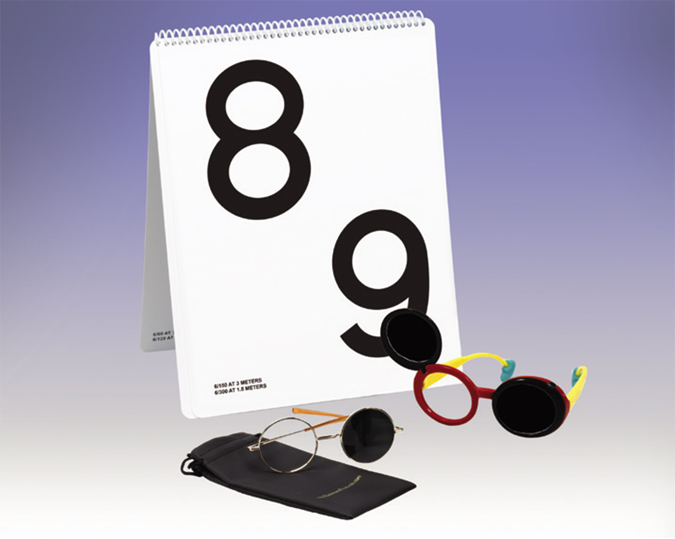 LEA NUMBERS Low Vision Book