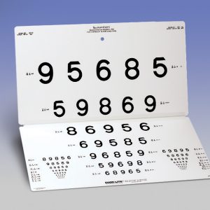 LEA SYMBOLS 15-Line Distance Chart (10 feet/3 meters)