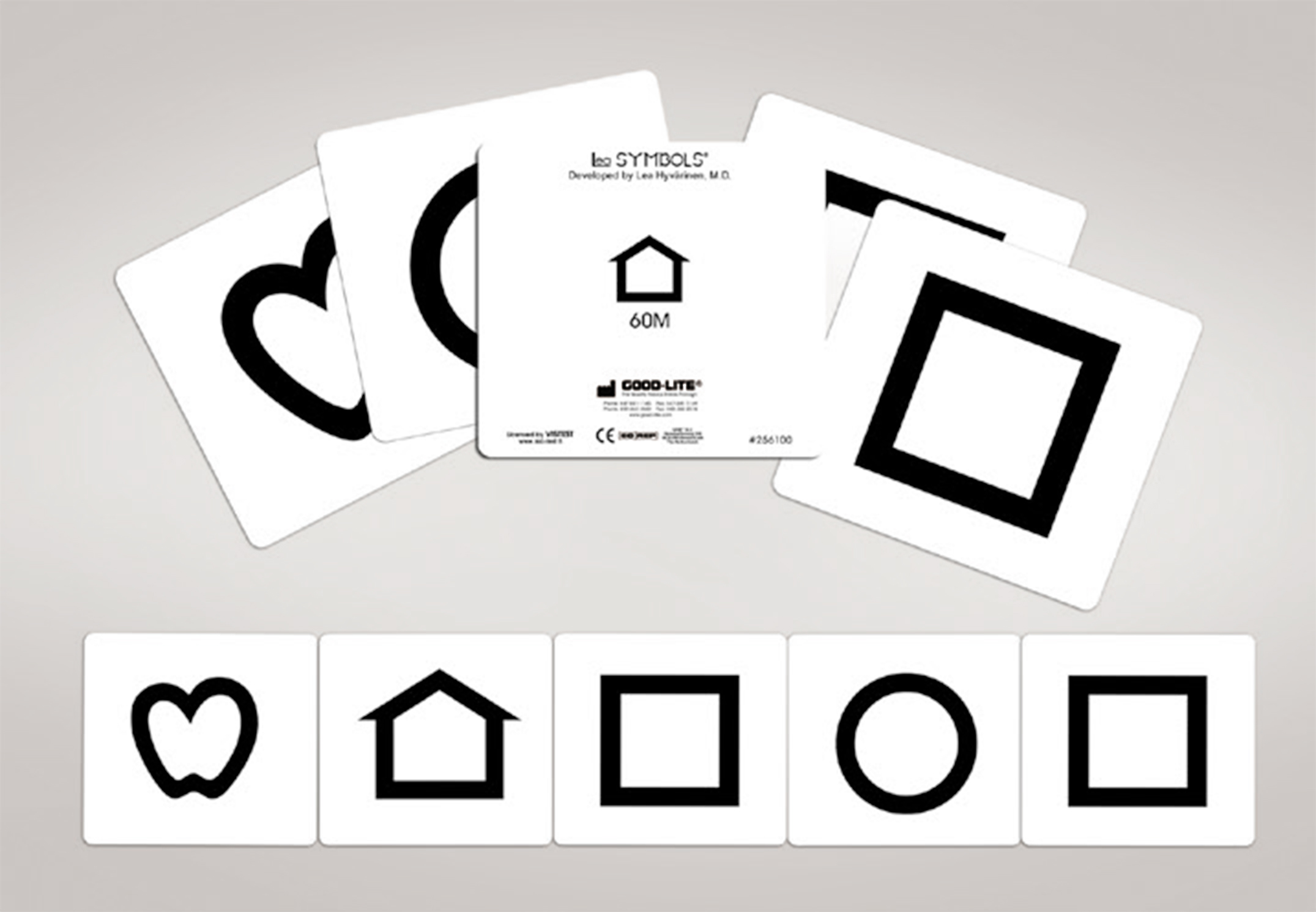 LEA SYMBOLS Cards, 40M and 60M