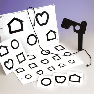 LEA SYMBOLS Chart for Vision Rehabilitation (40 inches/1 meter)
