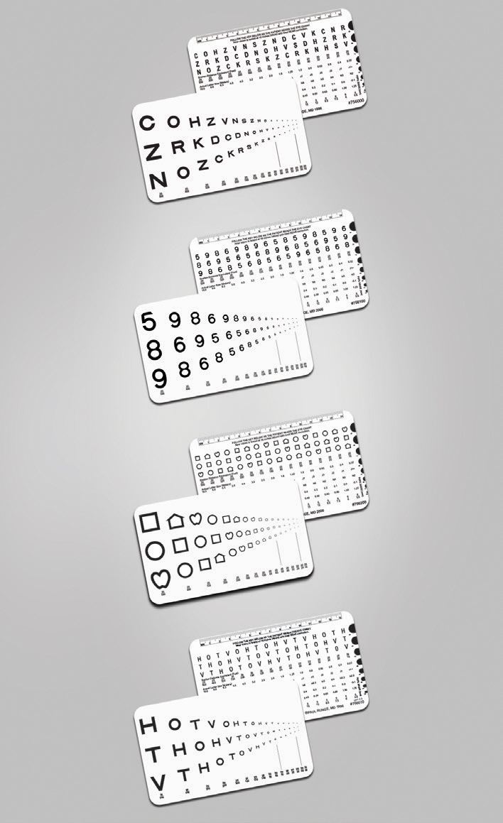 Runge Pocket-Sized Near Vision Card