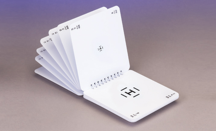 Single HOTV Letter Book With 50% Spaced Crowding Bars