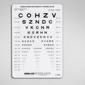 Sloan Letters Near Card (16 inches/40 centimeters)