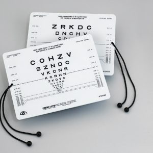 Sloan Letters Near Vision Card (16 inches/40 centimeters)