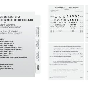 Spanish Graded Reading Near Vision Booklet