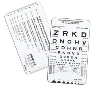 Spanish Sloan Letters Near Pocket Card