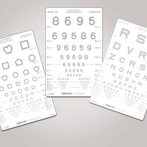 Translucent Low Contrast Charts (10 feet/3 meters)