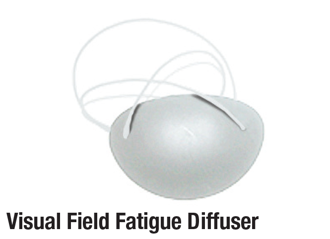 Visual Field Fatigue Diffuser