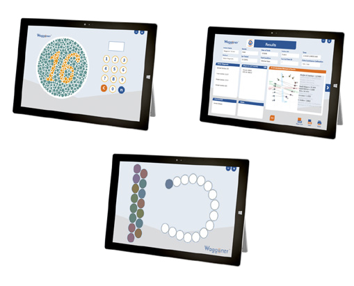 Waggoner Computerized Color Vision Test (CCVT) on Tablet