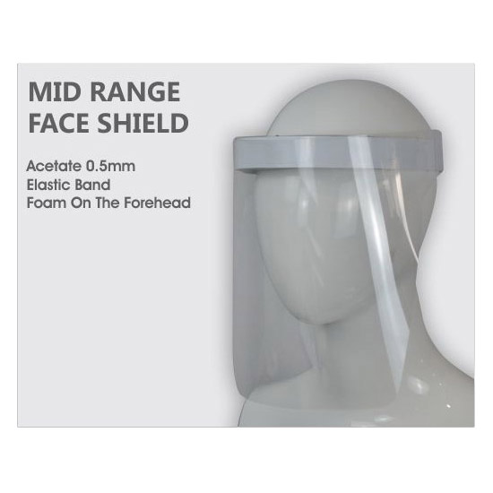 Face Shield: Mid-Range