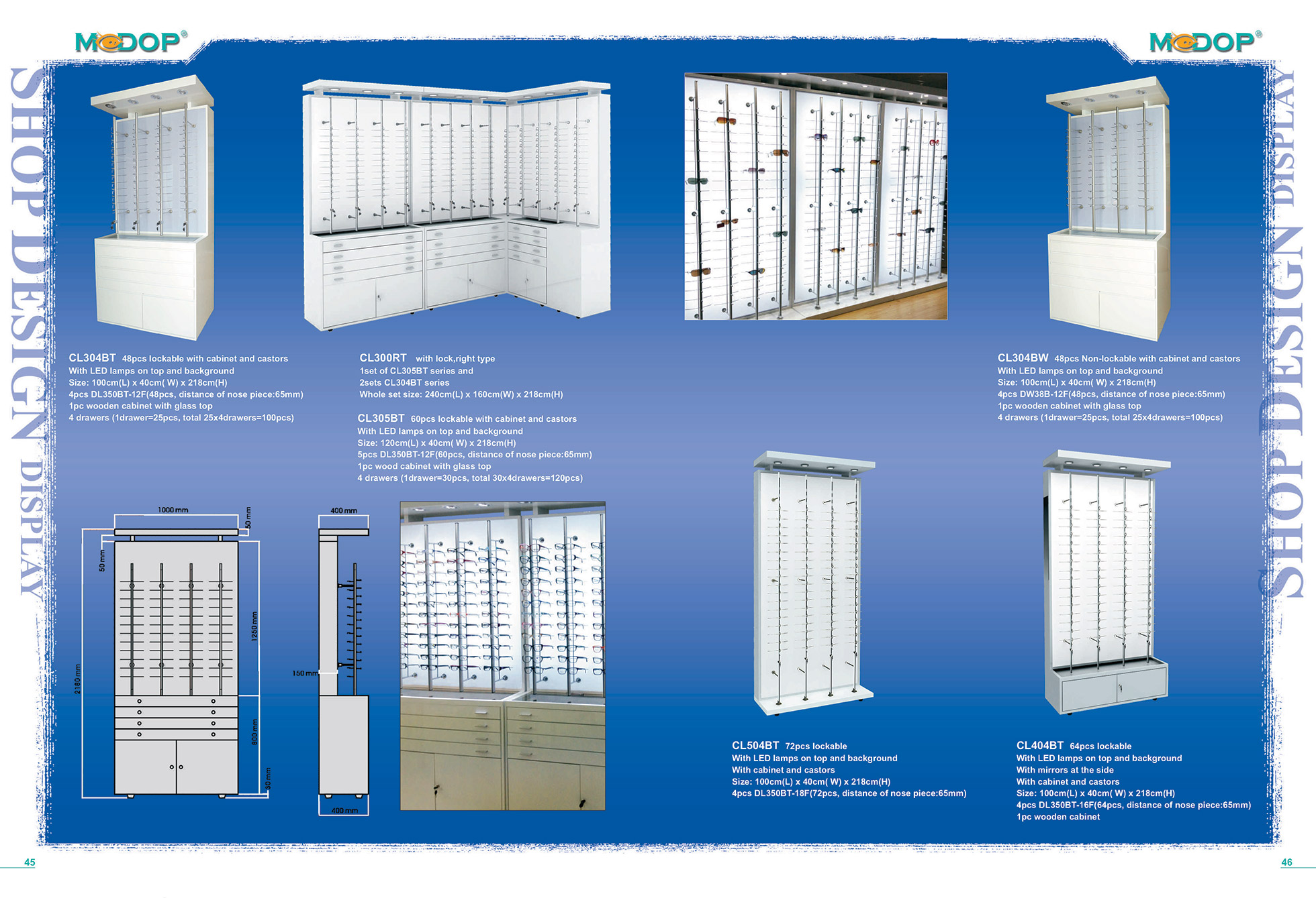 Frame Display Cabinets