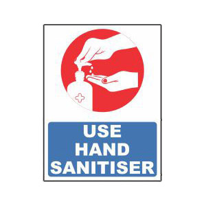 Sign: Use Hand Sanitizer